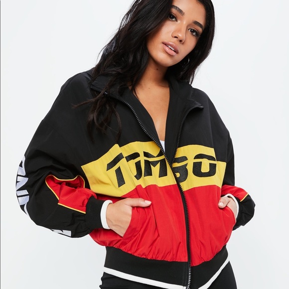 Missguided X Fanny Lyckman Racer Jacket 